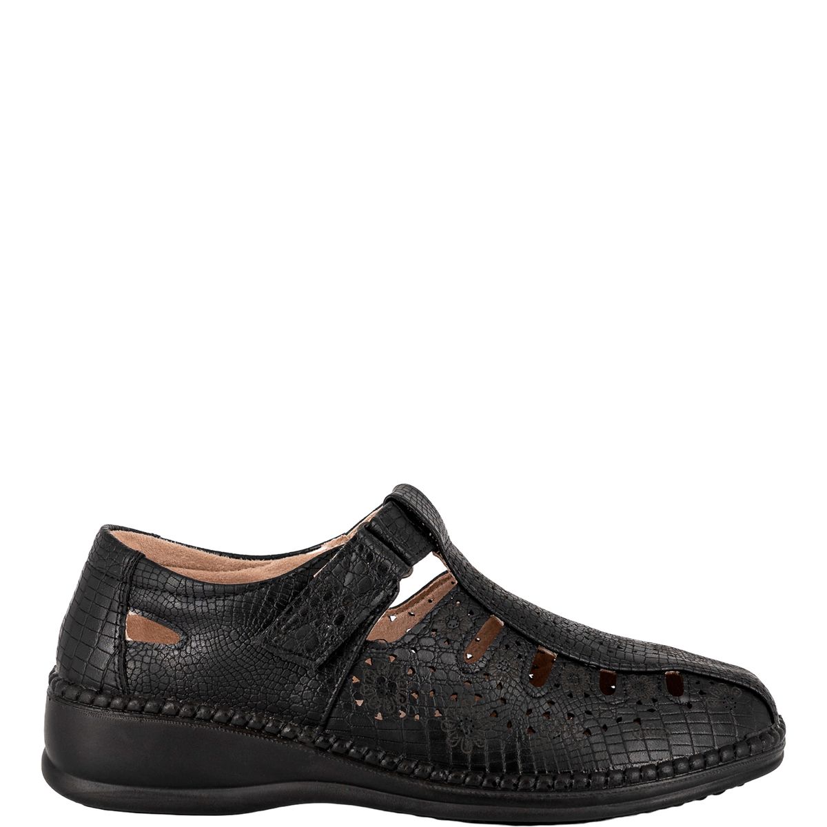 PASSER - Mocasin Mujer Negro Gamin Passer