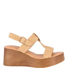 ALQUIMIA - Sandalia Mujer Beige Loa