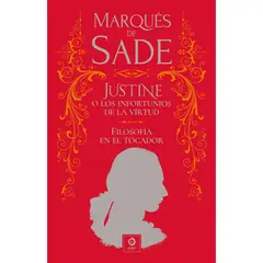 EDIMAT LIBROS - Justine y los infortunios de la Virtud; Filosofia en el tocador (Piel de Clasicos)