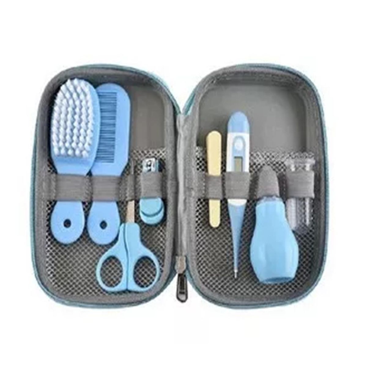 DECO KIDS - Set De Cuidados Manicure Bebés 8 Piezas Celeste