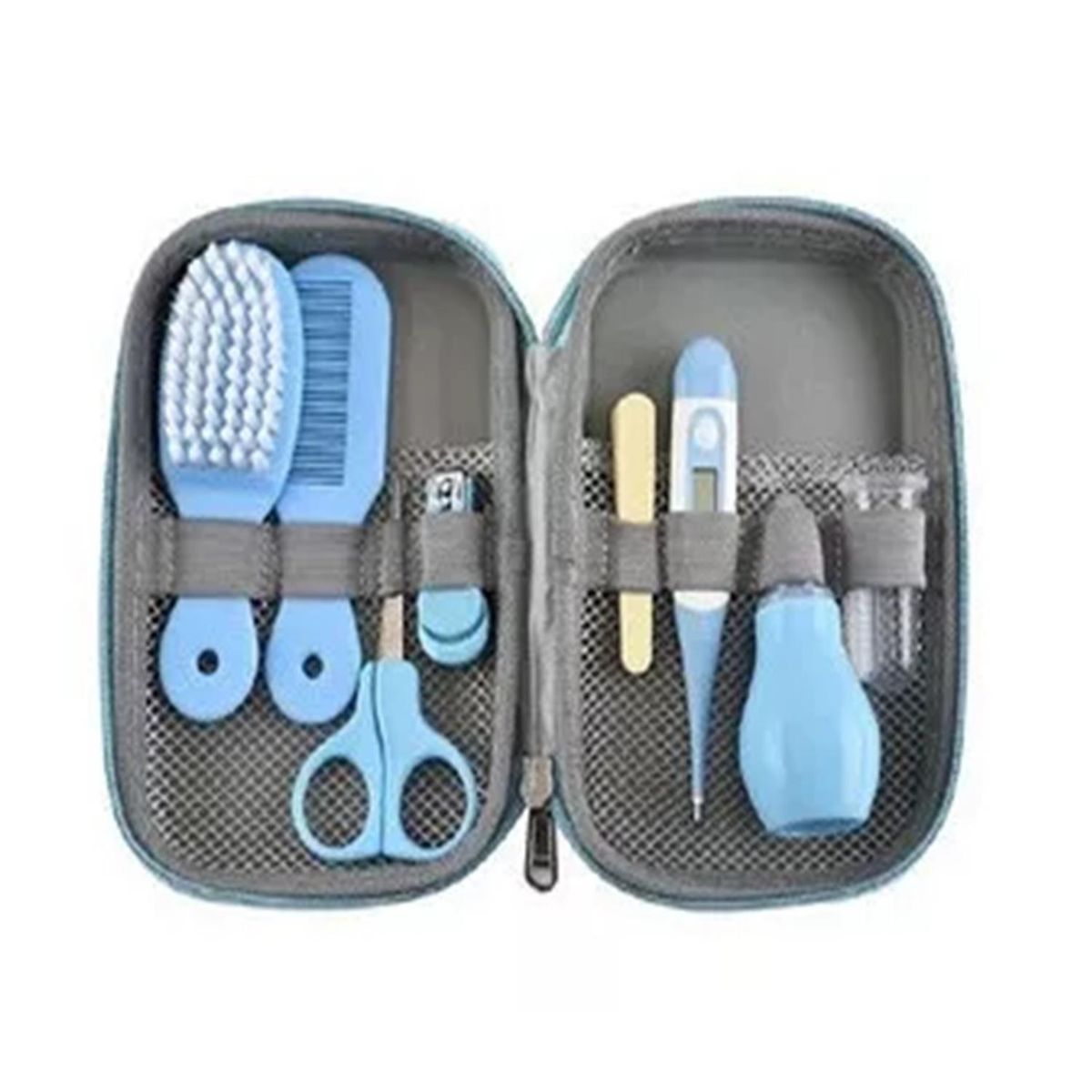 DECO KIDS - Set De Cuidados Manicure Bebés 8 Piezas Celeste