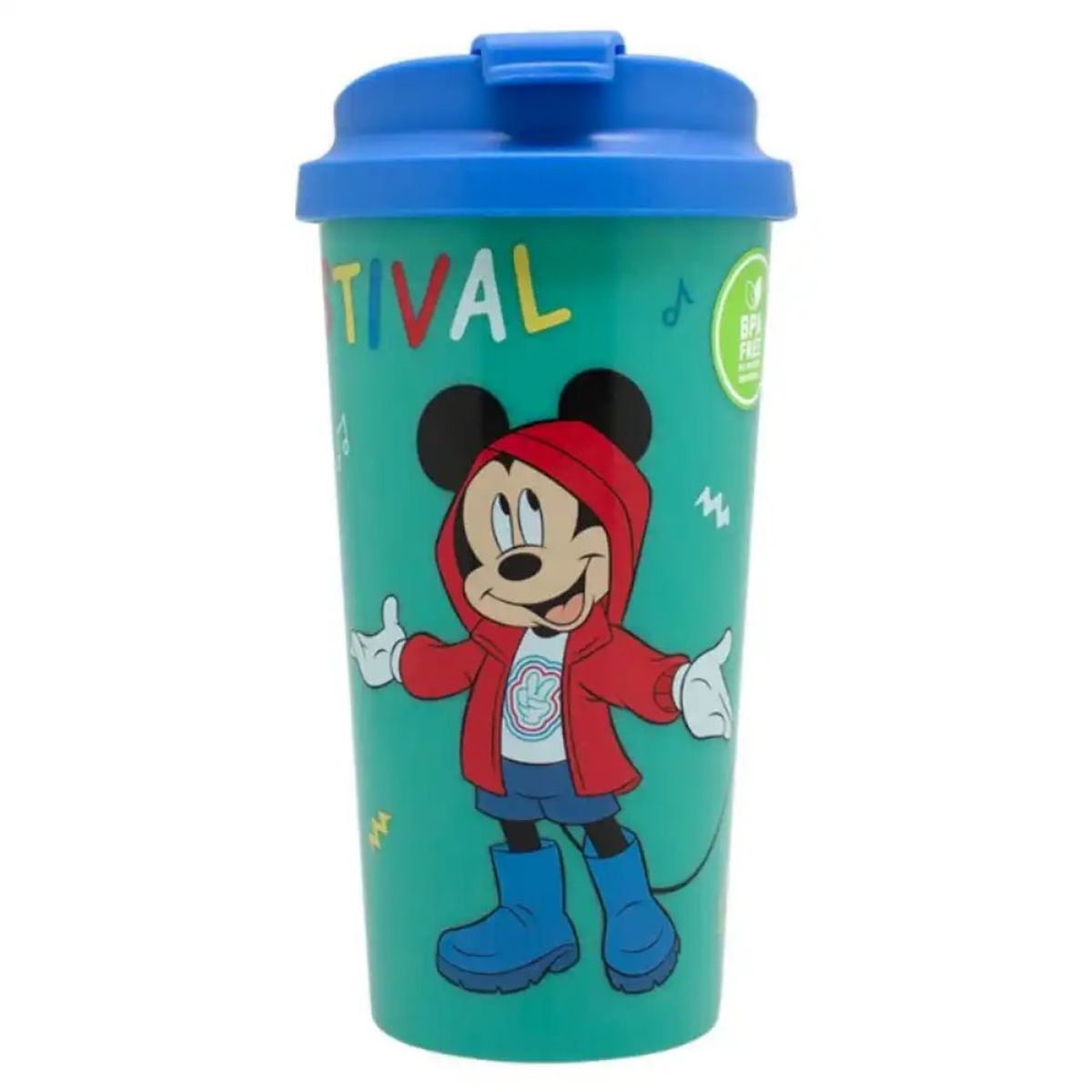 DISNEY - Vaso Mug Venti Con Tapa 480ml Mickey MICKEY