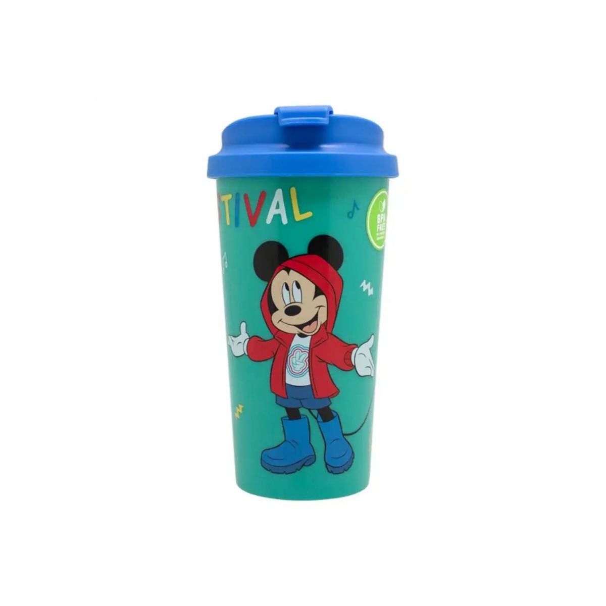 DISNEY - Vaso Mug Venti Con Tapa 480ml Mickey MICKEY