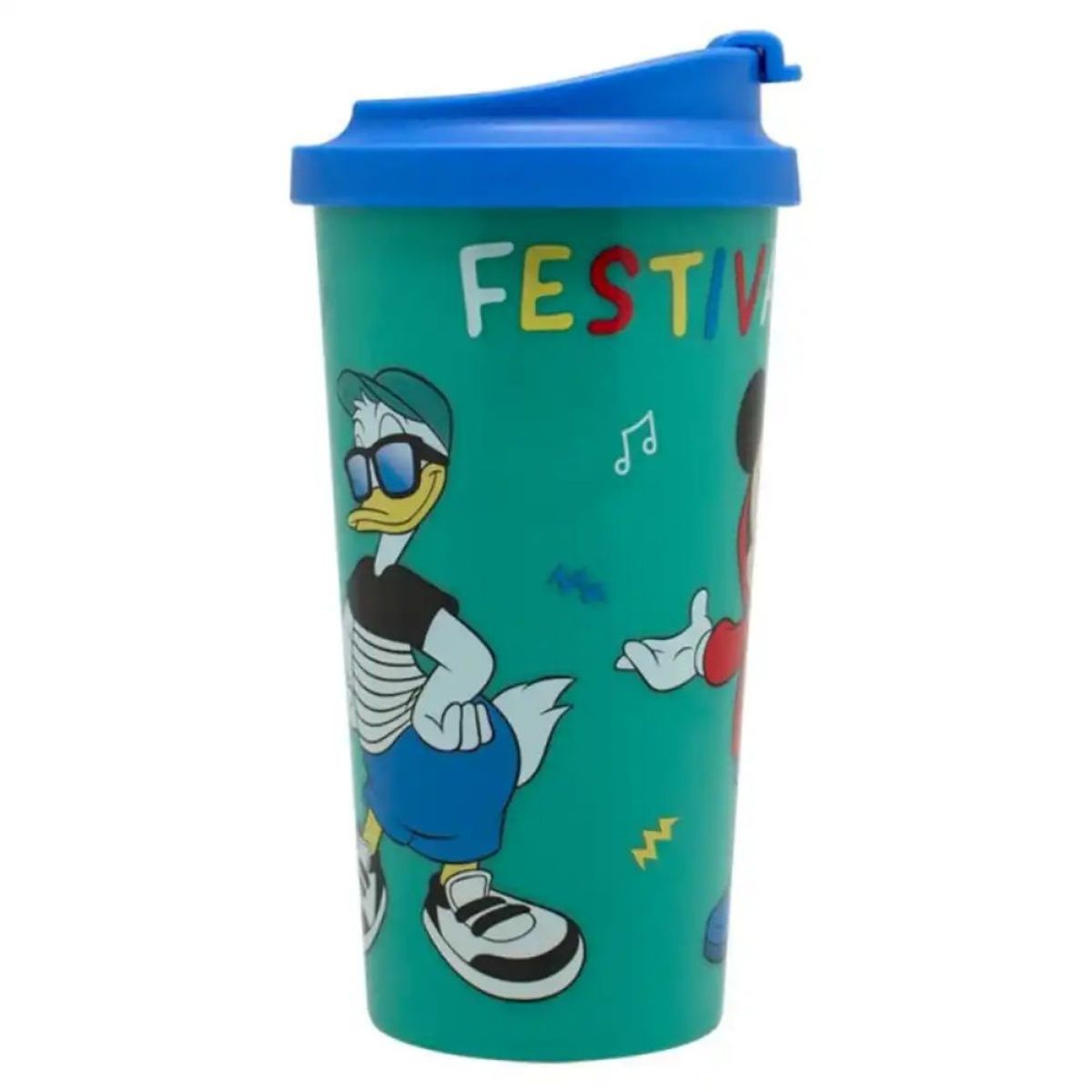 DISNEY - Vaso Mug Venti Con Tapa 480ml Mickey MICKEY