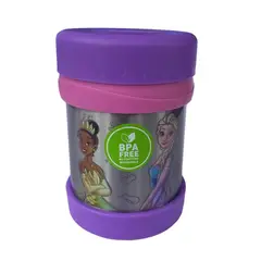 DISNEY - Termo De Comida 100 Años Acero Inoxidable 350ml Princesas - Lila