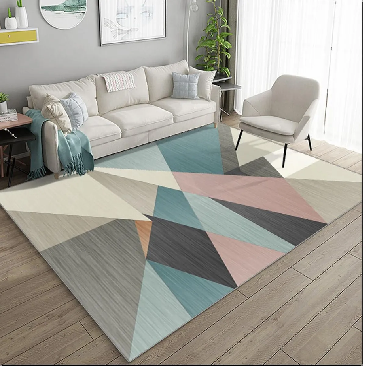 AUCKLAND OUTDOOR - Alfombra Living 120X160 Cm. Piacenza Tapete 3D Sala Estar