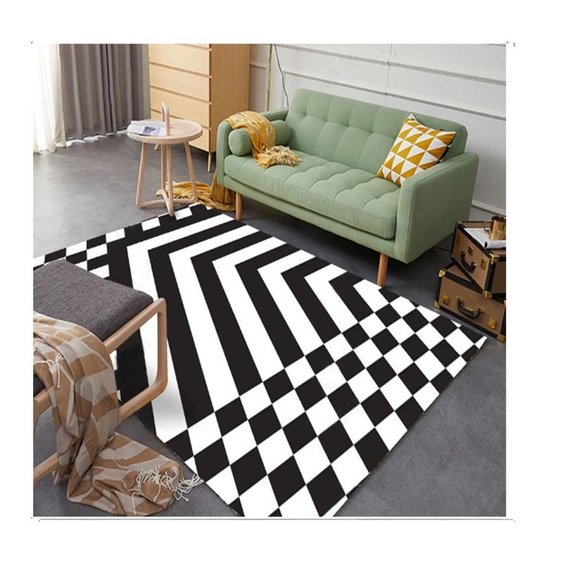 AUCKLAND OUTDOOR - Alfombra Living 120X160 Cm. Pisa Tapete 3D Sala Estar
