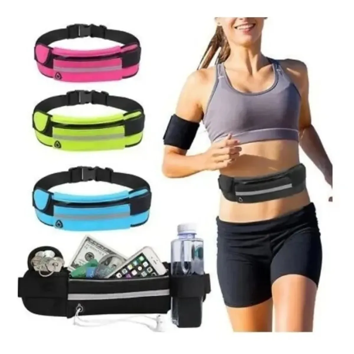 CRUSEC - Banano Cinturón Deportivo Fucsia