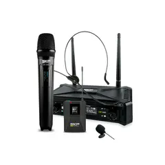 SKP - Kit Micrófono Inalámbrico UHF 400D