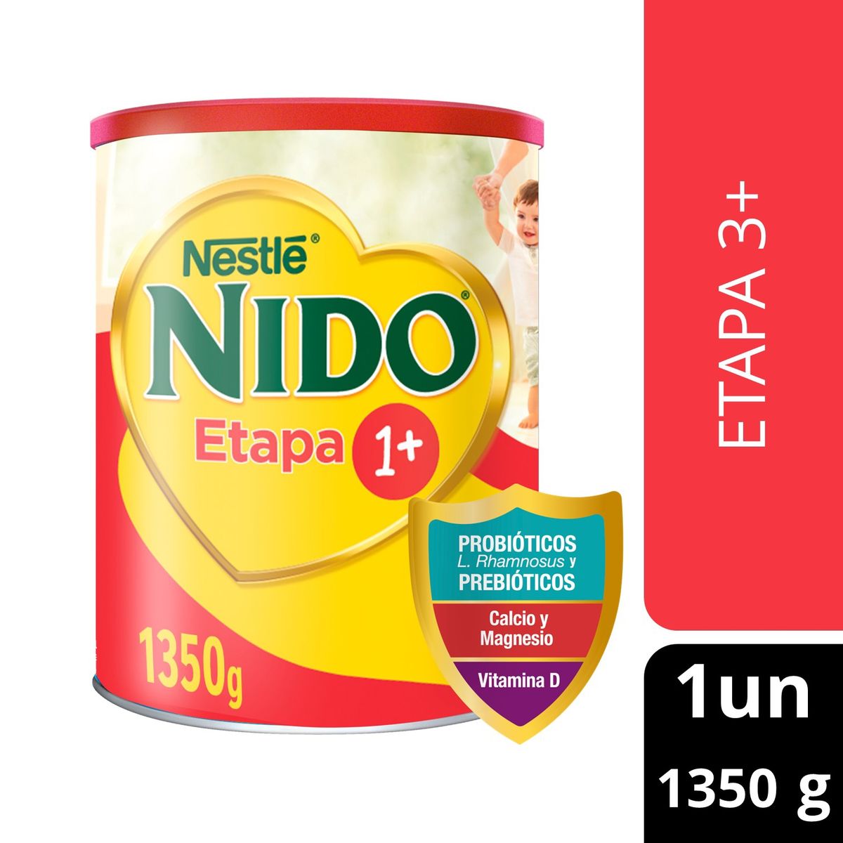 NIDO - Leche En Polvo Nido® Etapa 1+ Protectus Avanzado Tarro 1350g