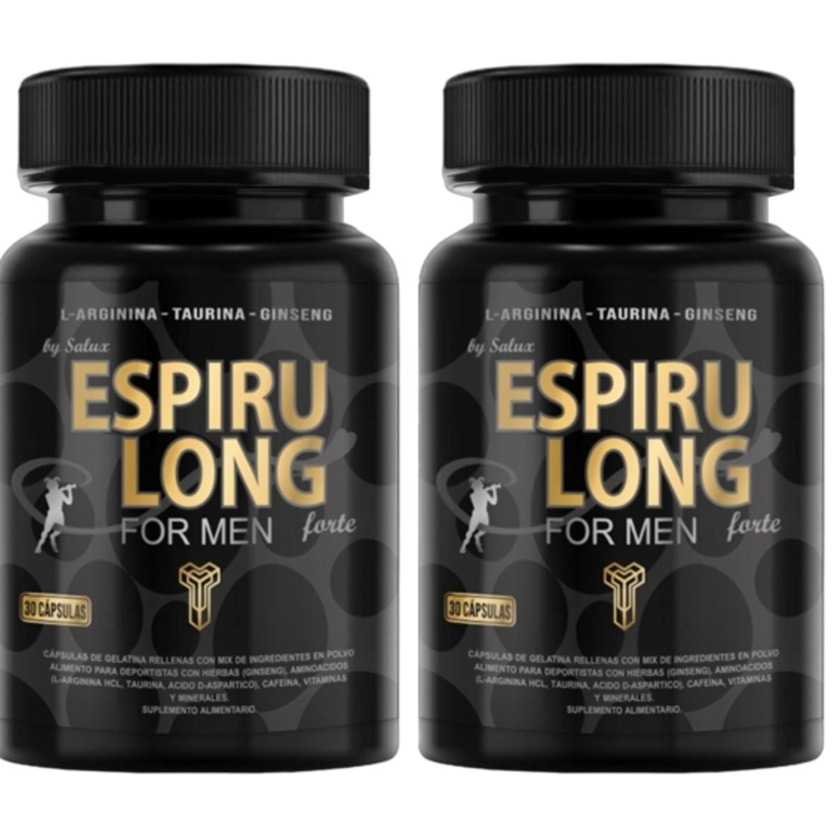 GENERICO - Pack 2 Espirulong / Salud Masculina/  60 capsulas.