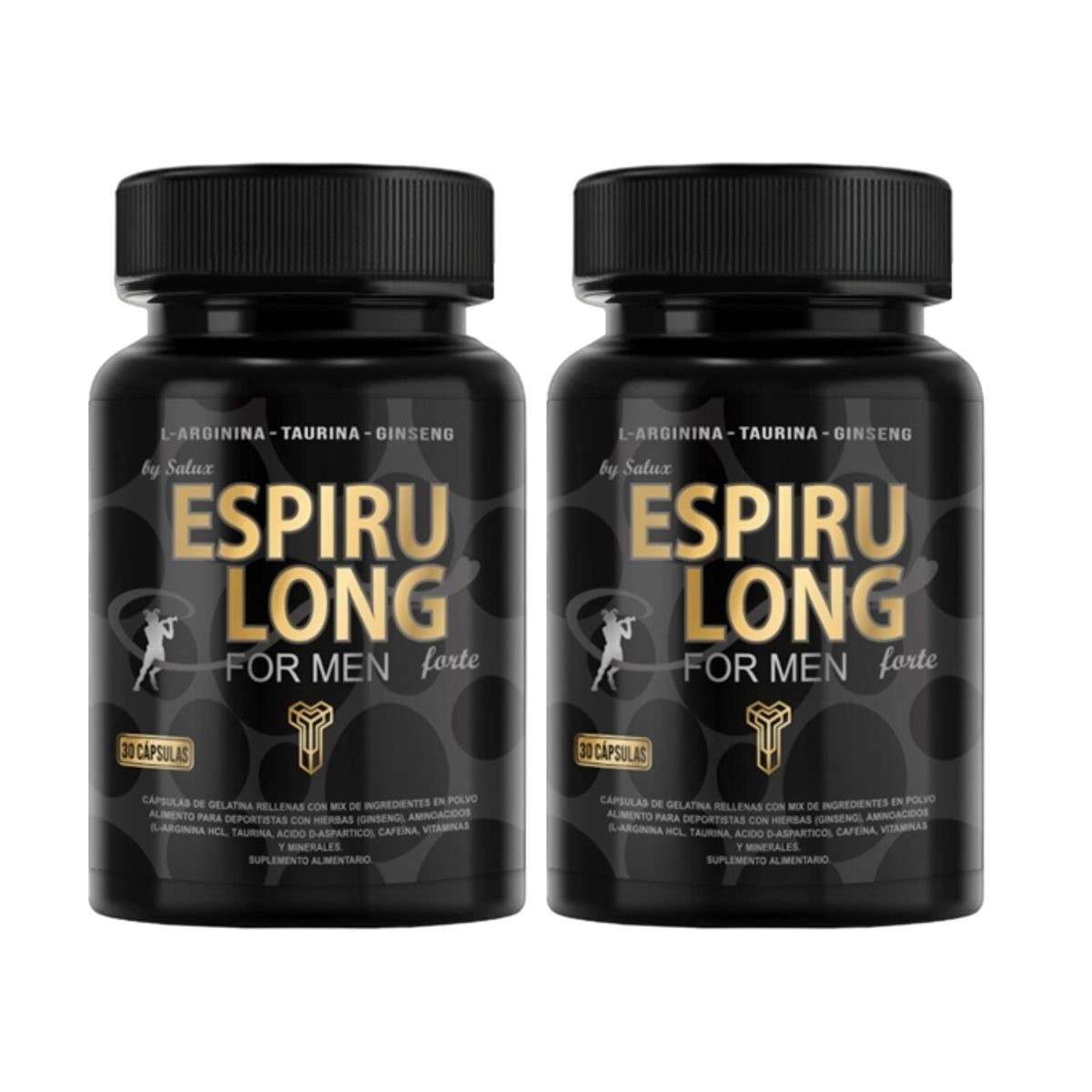 GENERICO - Pack 2 Espirulong / Salud Masculina/  60 capsulas.
