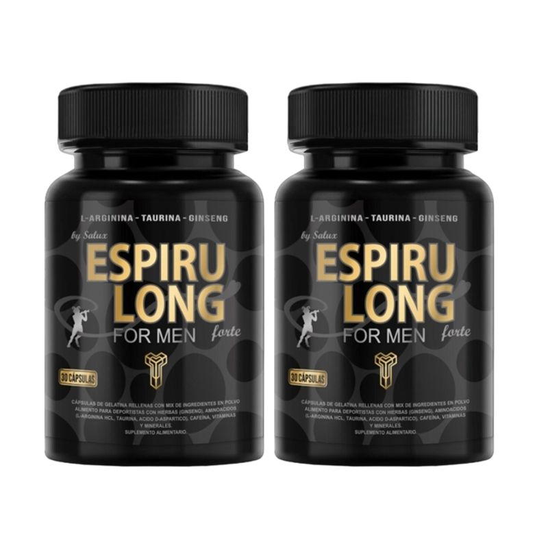 GENERICO - Pack 2 Espirulong / Salud Masculina/  60 capsulas.