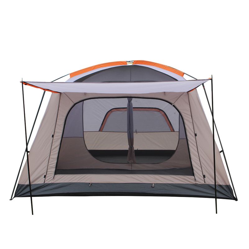MIGLU - Carpa Camping Impermeable para 6-8 Personas Miglú