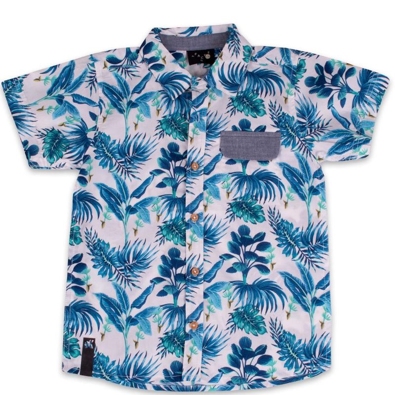 PILLIN - Camisa Niño Azul Pillin PILLIN