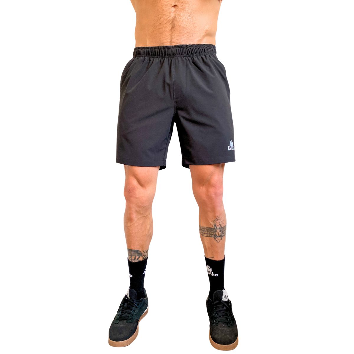 KONKO ACTIVE - Short Flex Clasico Negro Konko