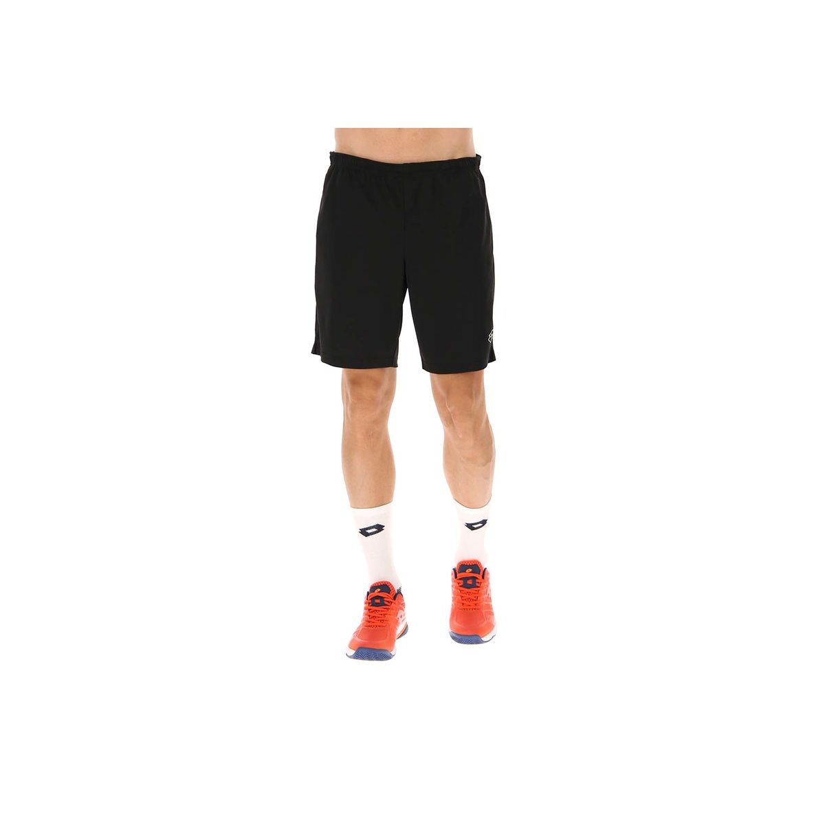 LOTTO - Short de Tenis Hombre Lotto - Squadra III Negro LOTTO