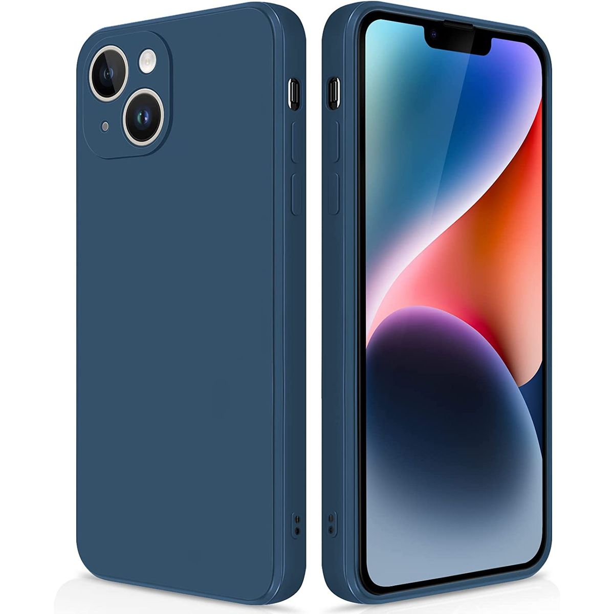 GENERICO - Carcasa para iPhone 14 Silicona Antideslizante Suave