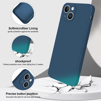 Imagen 2 del producto Carcasa para iPhone 14 Silicona Antideslizante Suave