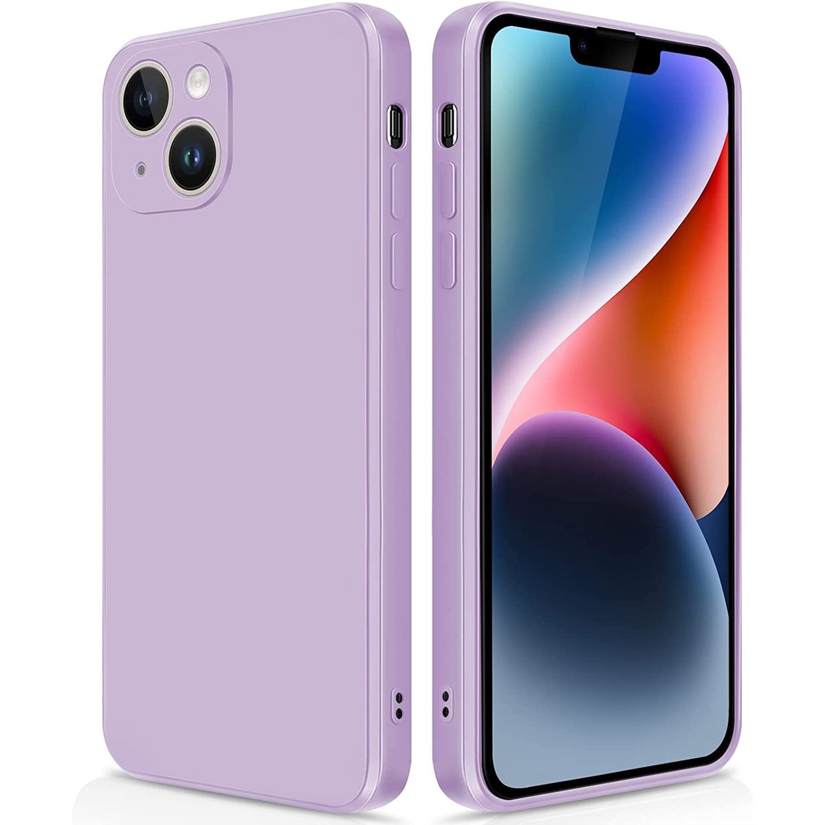 GENERICO - Carcasa para iPhone 14 Silicona Antideslizante Suave