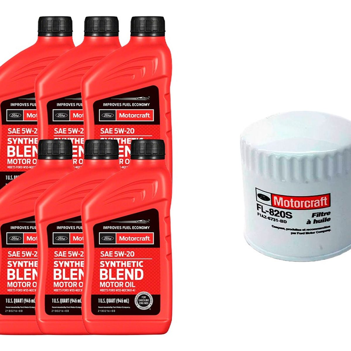 FORD - Kit Mantención Ford F150 4.6l Aceite Motor Con Filtro