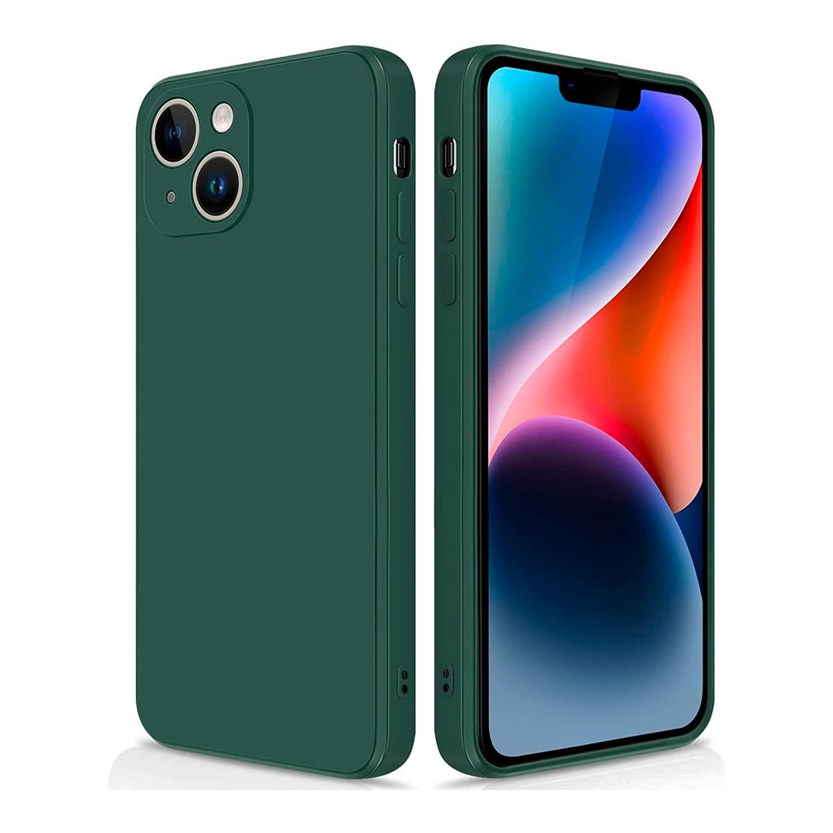 GENERICO - Carcasa para iPhone 14 Silicona Antideslizante Suave