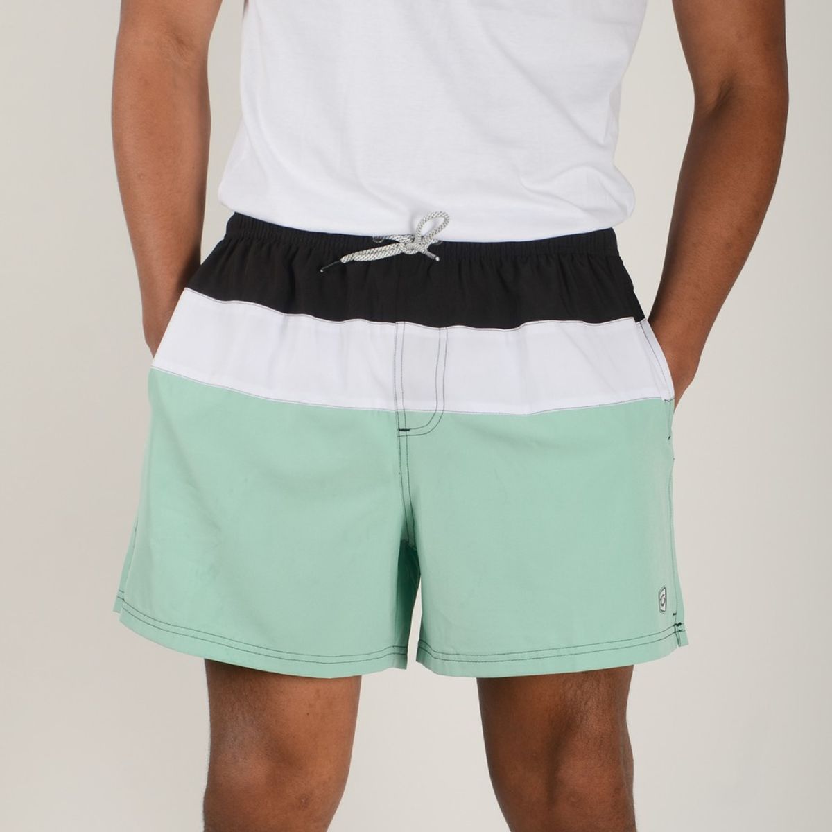 GANGSTER - Traje De Baño 3Way Verde Gangster