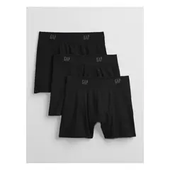 GAP - Boxer Brief Pack 3 Negro