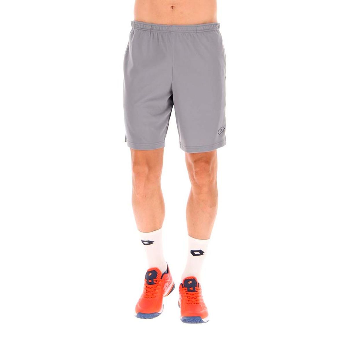 LOTTO - Short de Tenis Hombre Lotto - Squadra III Gris LOTTO