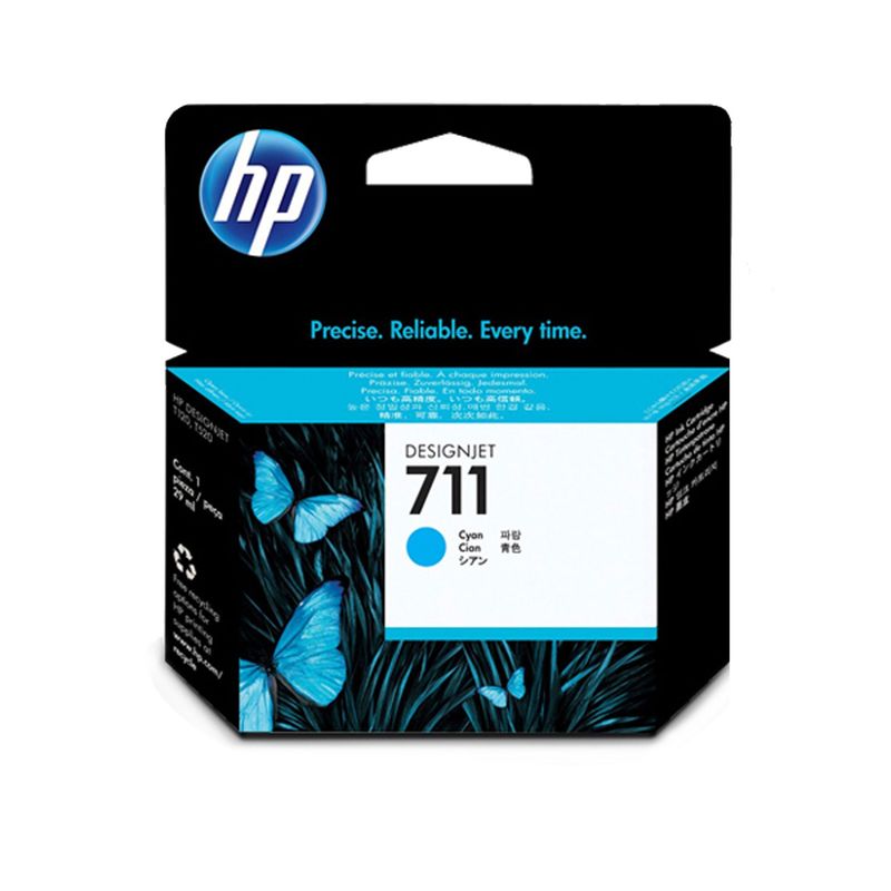 HP - Tinta Hp 711 Cian Original T120 T520