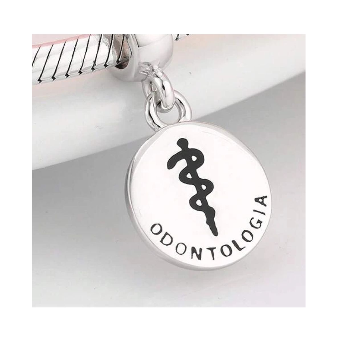 SILVER HEART - Charm Profesión Odontología En Plata Fina 925 SILVER HEART