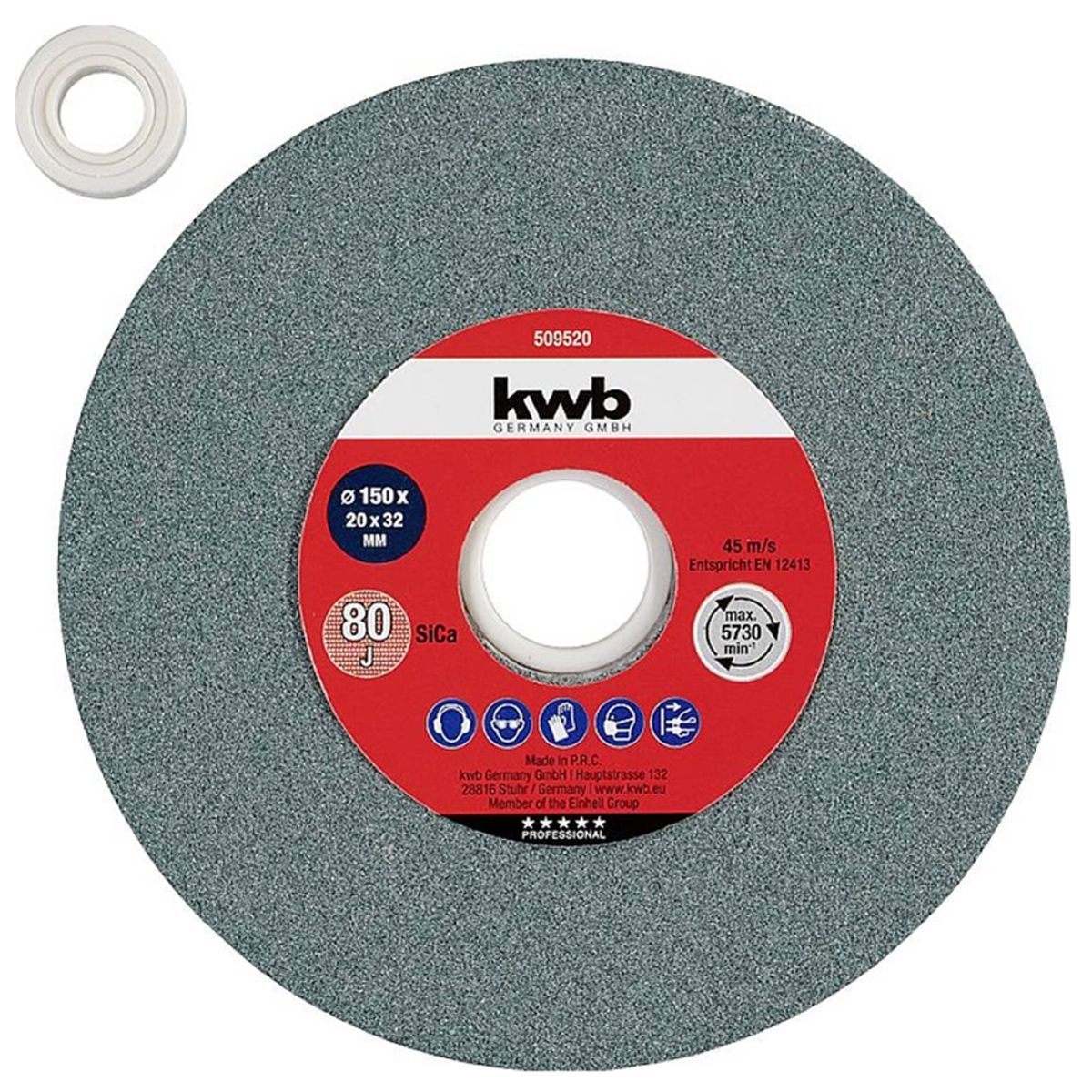 KWB - Piedra Para Esmeril De Banco 150x20x32mm Kwb 509520