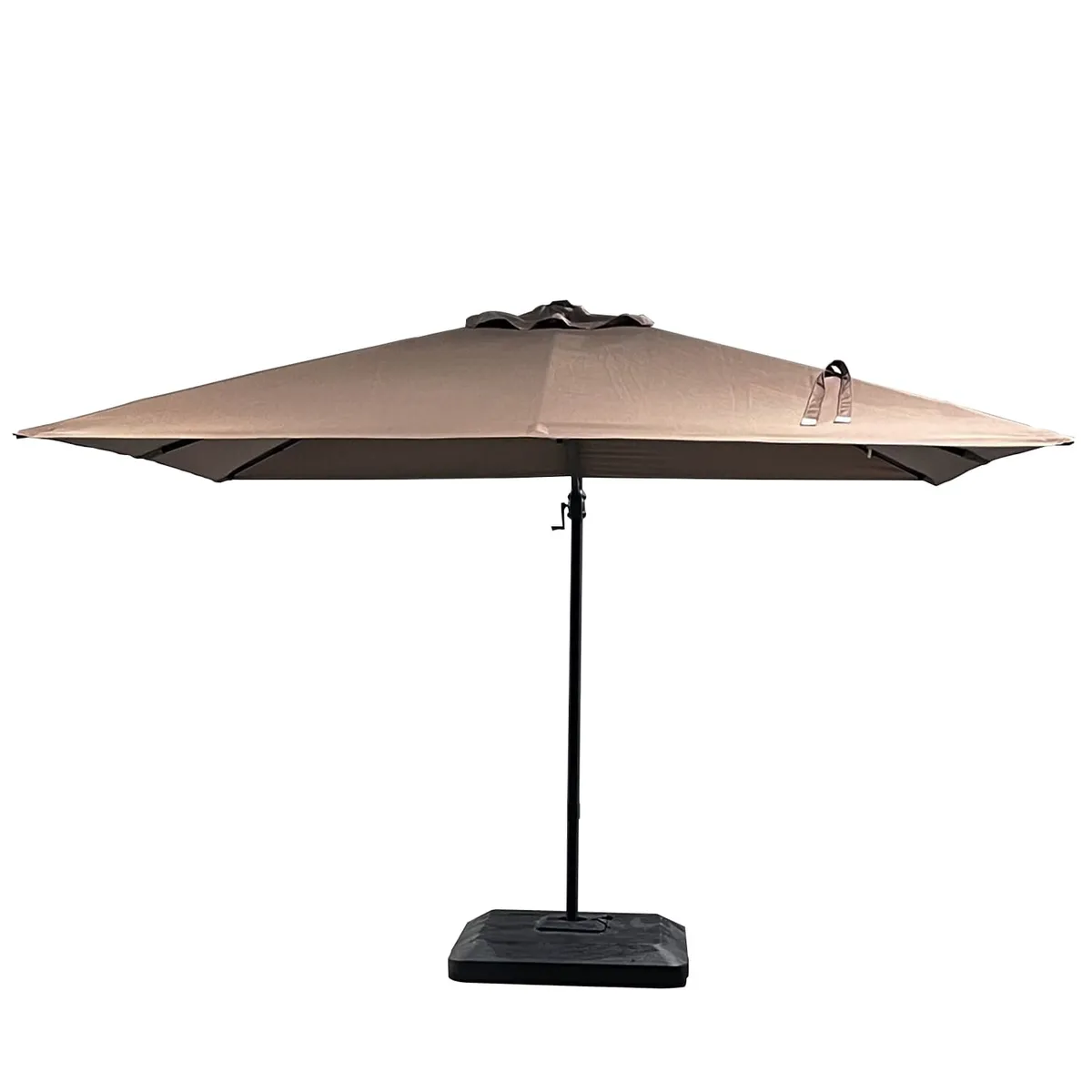 VINCENZI - Quitasol para terraza Lateral 360 Khaki Vincenzi