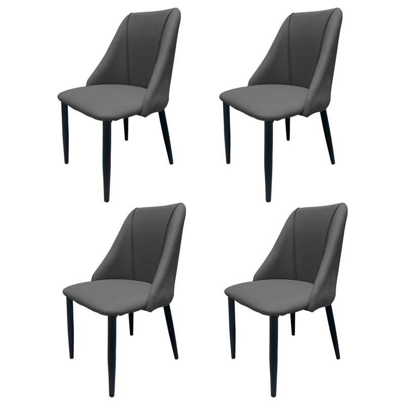 NOVAHUS - Pack 4 Silla comedor Eleganza