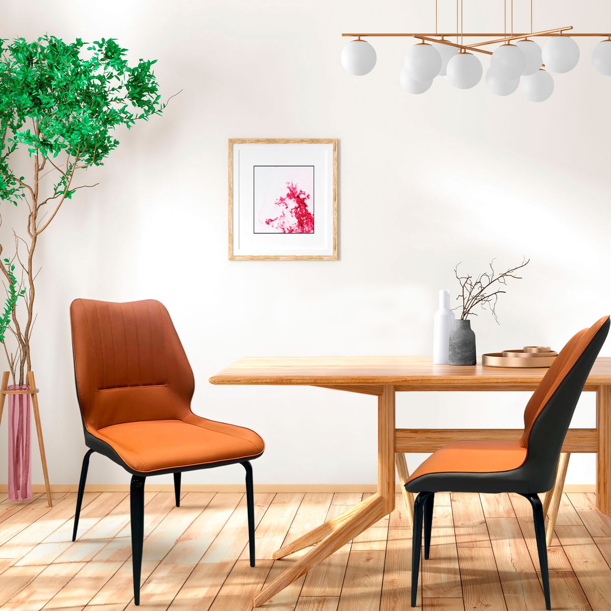 NOVAHUS - Pack 2 Silla comedor Eternna