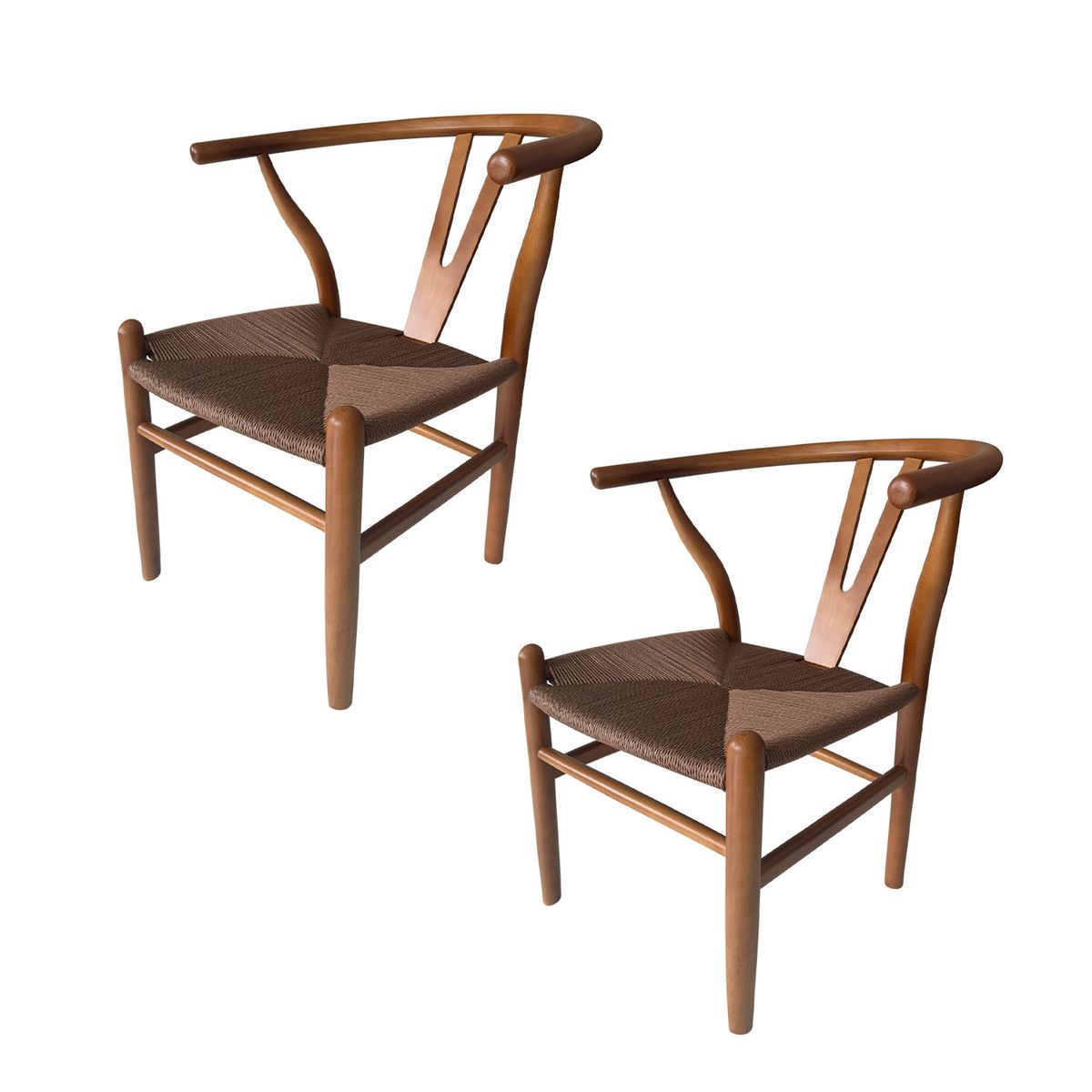 NOVAHUS - Pack 2 Silla comedor Whishbon Madera