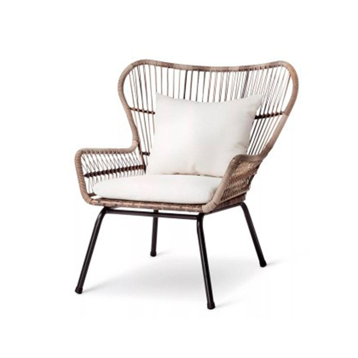 GENERICO - SILLA TERRAZA RATTÁN CAFÉ - 2 UNIDADES