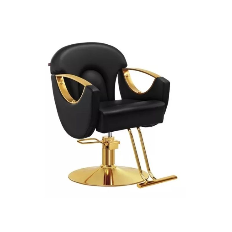 GENERICO - Sillon Para Peluqueria Manga dorado A-004