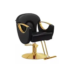 GENERICO - Sillon Para Peluqueria Manga dorado A-004