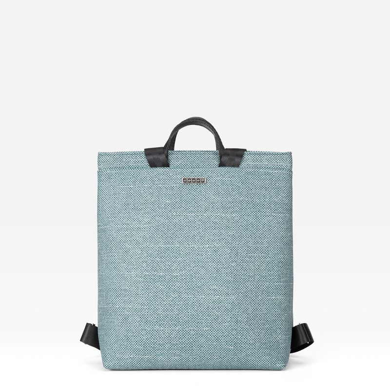 BABAU BARCELONA - Cartera Mochila apta Notebook 13´Europea Luz Integrada antirrobo BGM