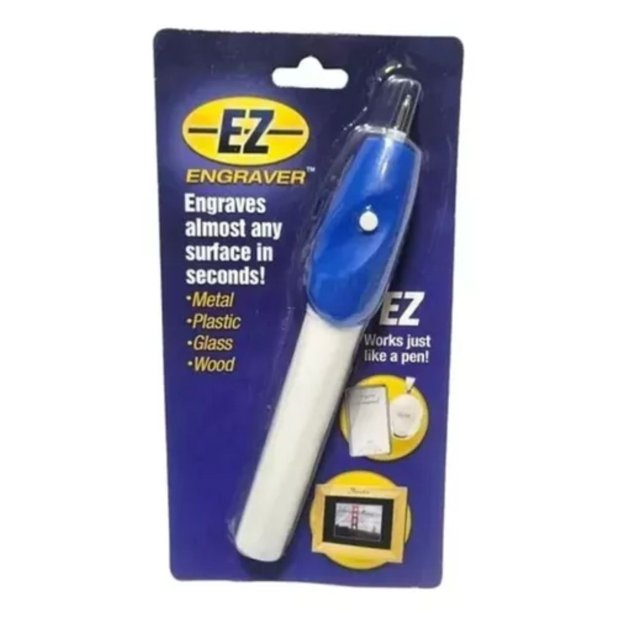 OEM - LAPIZ PARA GRABAR ESPEJOS METAL MADERA Y PLASTICO A PILA