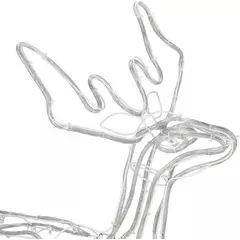 GENERICO - Reno Navidad Reno Navideños Renos De Navidad Luces Led Solar