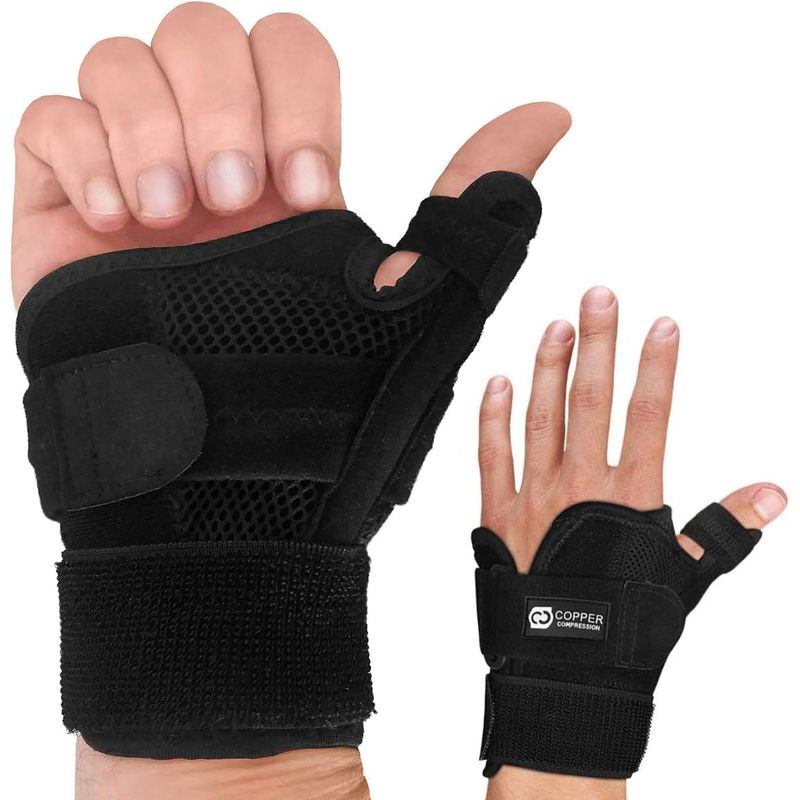 GENERICO - Muñequera Con Inmovilizador de Dedo Pulgar