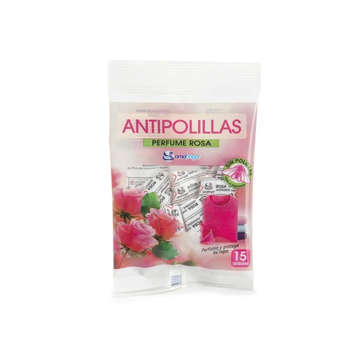 GENERICO - tabletas antipolillas 15u- Protector de ropa