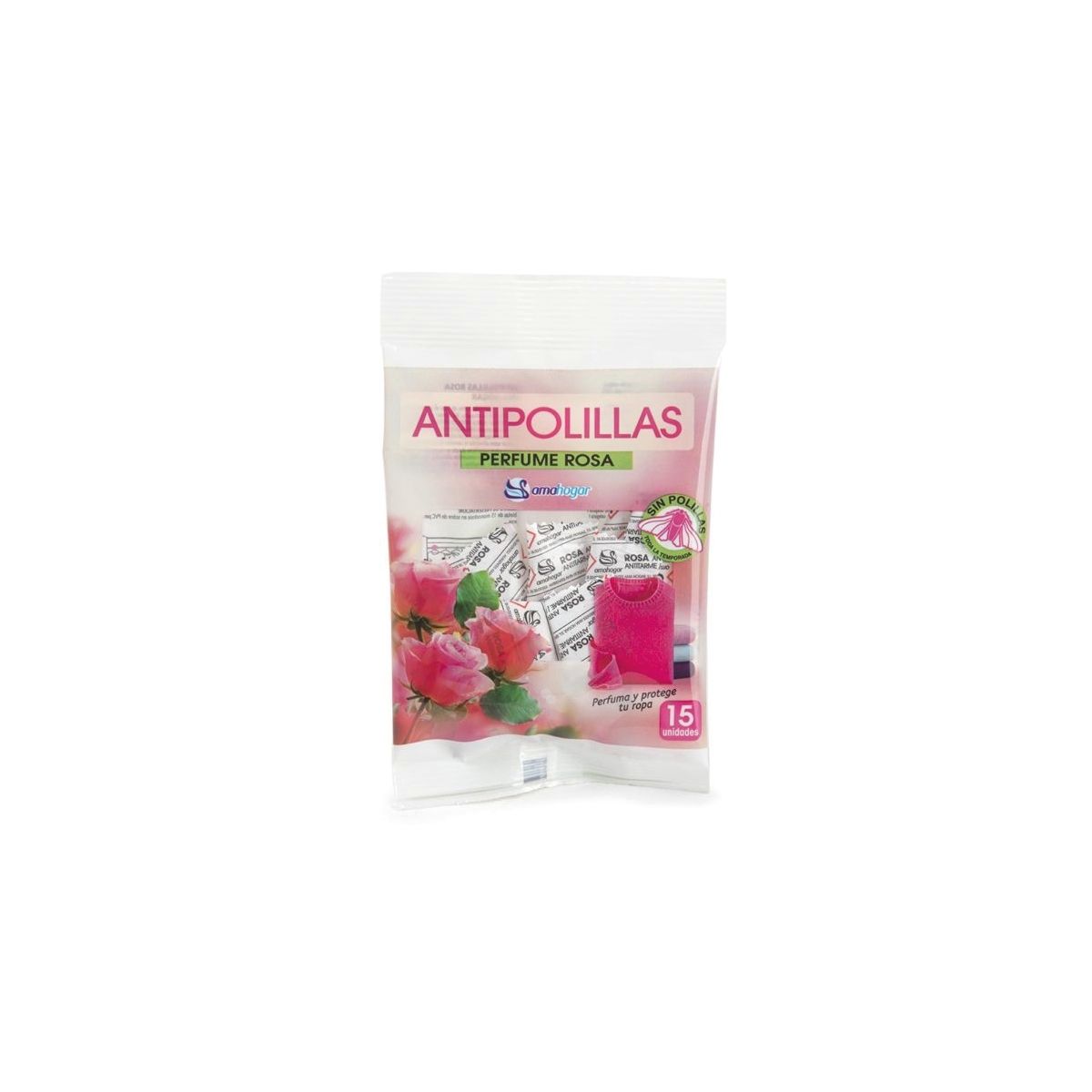 GENERICO - tabletas antipolillas 15u- Protector de ropa