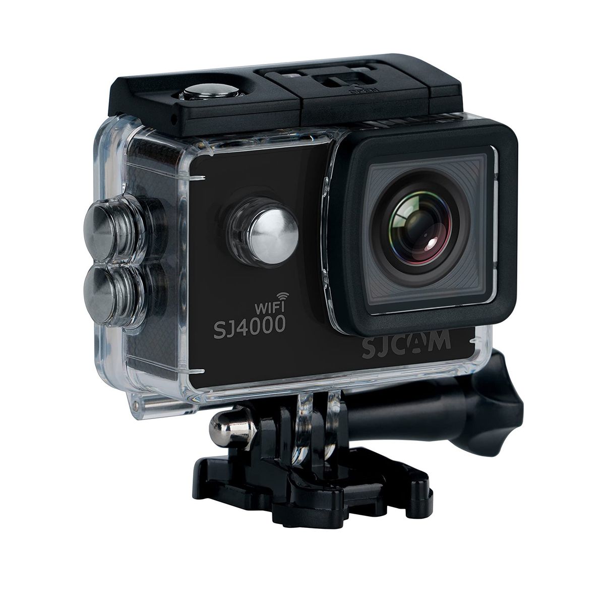 SJCAM - Cámara deportiva SJCAM SJ4000 4K WiFi Cámara Sumergible 2 baterias