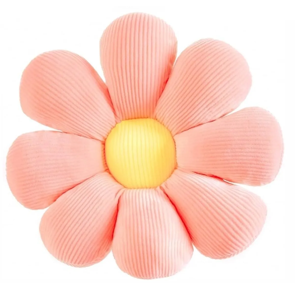 GENERICO - Cojín Forma Flor Decoración Hogar Rosado