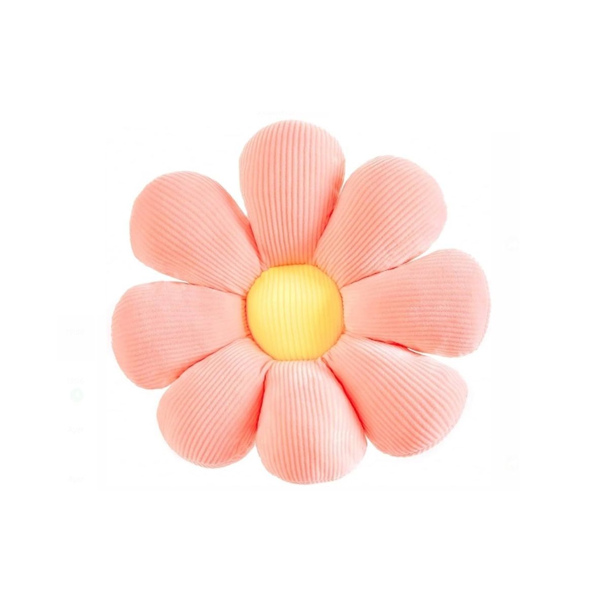 GENERICO - Cojín Forma Flor Decoración Hogar Rosado