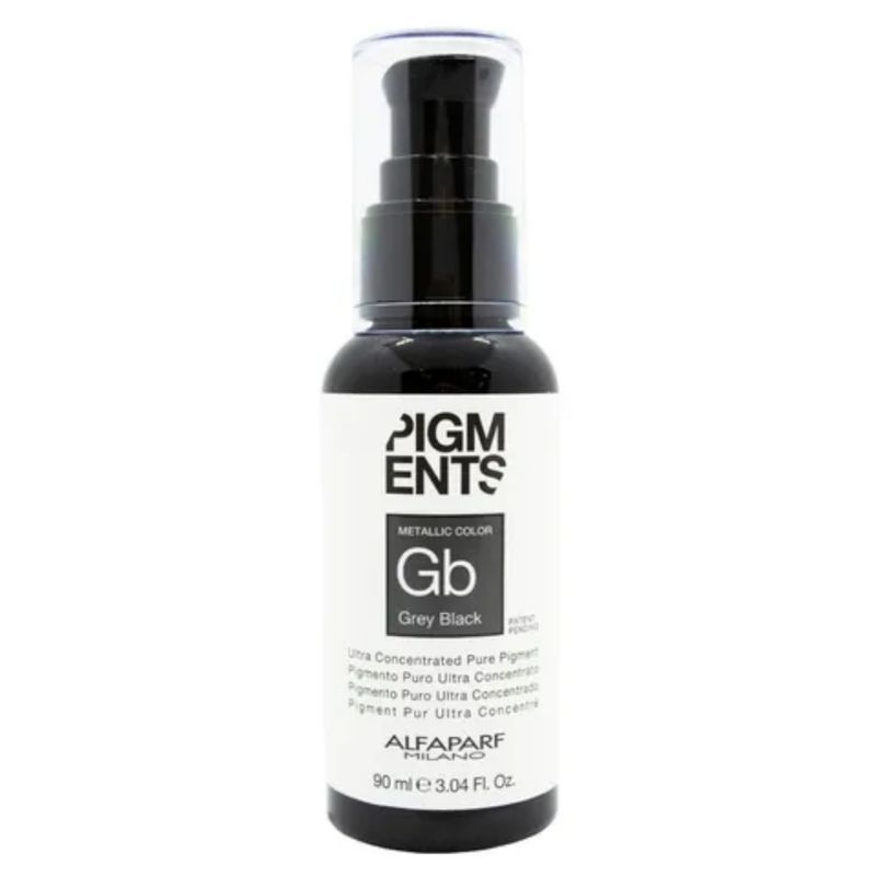 ALFAPARF MILANO - PIGMENTO PURO ULTRACONCENTRADO PIGMENTS ALFAPARF NEGRO-GRIS (Gb) 90 ML.