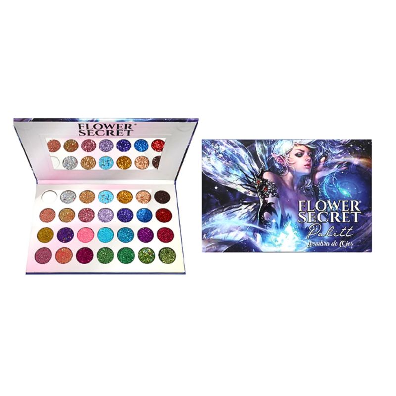 GENERICO - Paleta De Sombras 28 Colores Glitter.